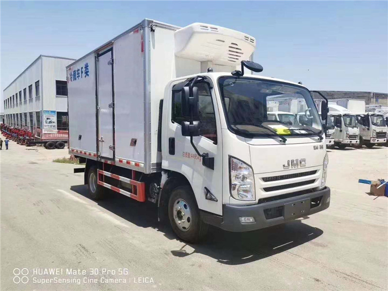 國六 江鈴凱運4.2米藍(lán)牌冷藏車