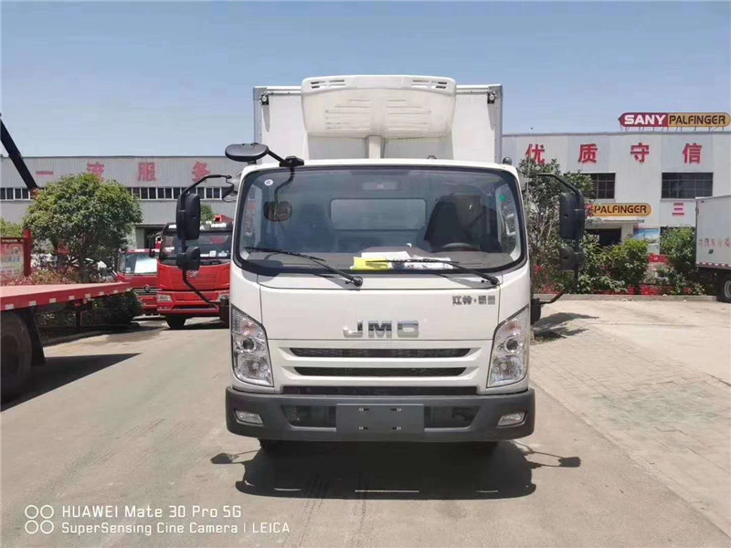 國六 江鈴凱運4.2米藍(lán)牌冷藏車