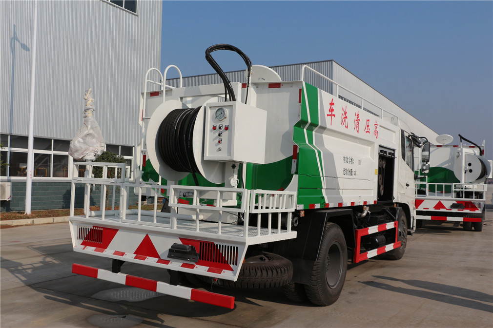 國六東風(fēng)天錦清洗吸污車