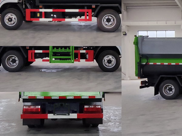程力威牌CLW5073ZZZ6型自裝卸式垃圾車(chē)